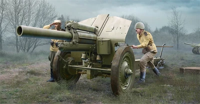 02344  техника и вооружение  Soviet 122 mm Howitzer 1938 M-30 Late Version  (1:35) 9580208023441