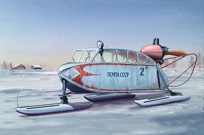 02355  техника и вооружение  Soviet NKL-6 Aerosan  (1:35) 9580208023557