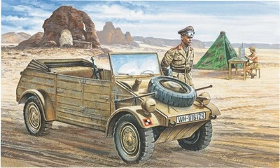 0312  техника и вооружение  VW Typ 82 KUBELWAGEN (1:35) 8001283803120