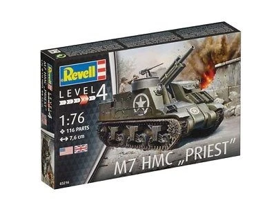 03216  техника и вооружение  САУ  M7 HMC "Priest"   (1:76) 2000000098814