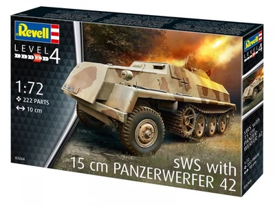 03264  техника и вооружение  sWs with 15cm Panzerwerfer 42   (1:72) 2000000098999
