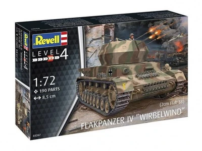 03267  техника и вооружение  ЗСУ  Flakpanzer IV Wirbelwind   (1:72) 4009803032672