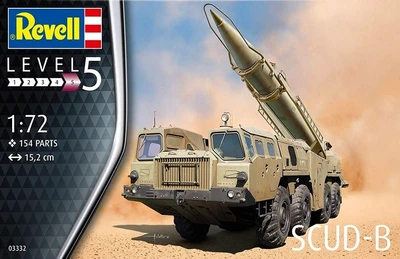 03332  техника и вооружение  ОТРК 9К72 SCUD-B  (1:72) 4009803033327