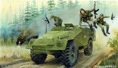 05517  техника и вооружение  БТР-40 (1:35) 9580208055176