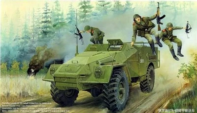 05517  техника и вооружение  БТР-40 (1:35) 9580208055176
