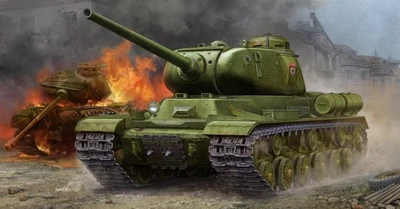 05587  техника и вооружение  Soviet ИС-1 Heavy Tank (1:35) 9580208055879