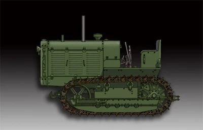 07112  техника и вооружение  Russian ChTZ S-65 Tractor  (1:72) 9580208071121