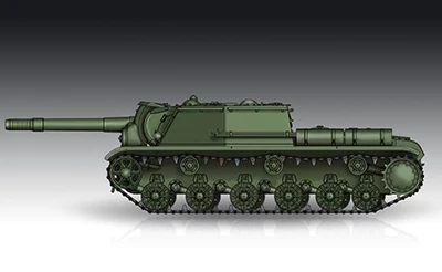 07130  техника и вооружение  САУ Soviet СУ-152 Self-propelled Heavy Howitzer - Late  (1:72) 9580208071305