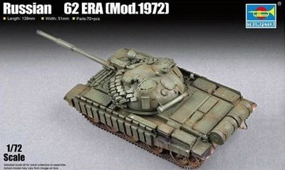 07149  техника и вооружение  Russian Танк-62 ERA (Mod.1972)  (1:72) 9580208071497