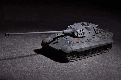 07161  техника и вооружение  German King Tiger (Porsche turret) with 105mm kwk L/68  (1:72) 9580208071619