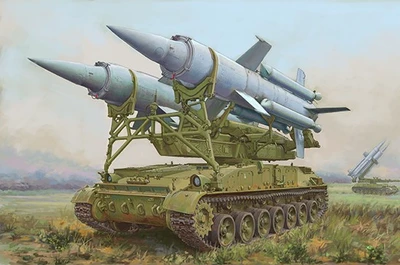 07178  техника и вооружение  Soviet 2K11A TEL w/9M8M Missile "Krug-a"(SA-4 Ganef)  (1:72) 9580208071787