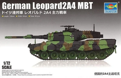 07190  техника и вооружение  German Leopard 2A4 Main Battle Tank  (1:72) 9580208071909