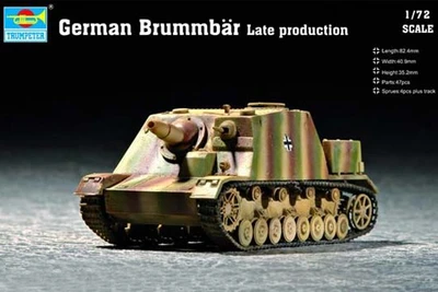 07212  техника и вооружение  German Brummbar Late production  (1:72) 9580208072128