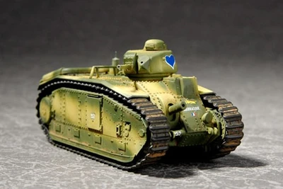 07263  техника и вооружение  French Char B1Heavy Tank  (1:72) 9580208072630