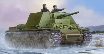 09503  техника и вооружение  САУ советская КВ-7 мод.1941. об.227 (1:35) 9580208095035