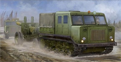 09514  техника и вооружение  Russian AT-S Tractor  (1:35) 9580208095141