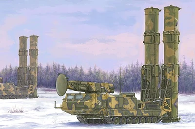 09518  техника и вооружение  ЗРК Russian S-300V 9A82 SAM  (1:35) 9580208095189