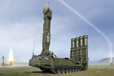 09519  техника и вооружение  ЗРК  Russian S-300V 9A83 SAM  (1:35) 9580208095196