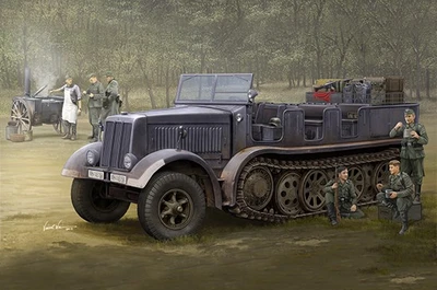 09538  техника и вооружение  Sd.Kfz.8 (DB9)Half-Track Artillery Tractor  (1:35) 9580208095387