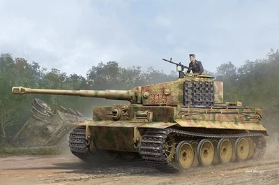 09539  техника и вооружение  Pz.Kpfw.VI Ausf.E Sd.Kfz.181 Tiger I (Medium Production) Zimmerit(1:35) 9580208095394