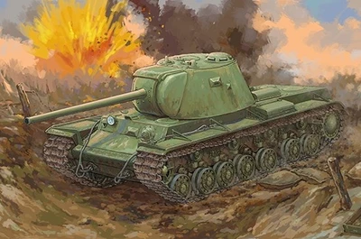 09544  техника и вооружение  Russian KV-3 Heavy Tank  (1:35) 9580208095448