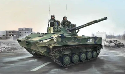 09557  техника и вооружение  БТР BMD-4 Airborne Infantry Fighting Vehicle  (1:35) 9580208095578