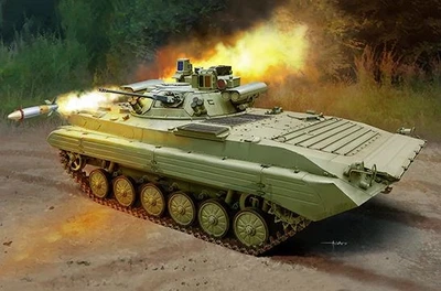 09558  техника и вооружение  Russian BMP-2M Berezhok Turret   (1:35) 9580208095585