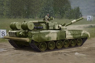 09581  техника и вооружение  Russian Танк-80UD MBT - Early  (1:35) 9580208095813