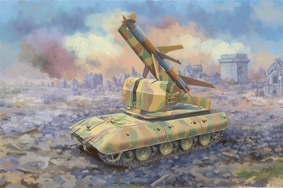 09586  техника и вооружение  E-100 Flakpanzer w/Flakrakete Rheintocher I  (1:35) 9580208095868