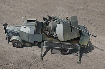 09594  техника и вооружение  L4500A mit 5cm Flak 41 II  (1:35) 9580208095943