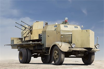 09596  техника и вооружение  L4500A mit 2cm Flak 38  (1:35) 9580208095967
