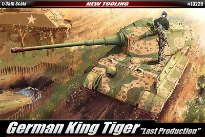13229  техника и вооружение  Pz.VI ausf.B King Tiger (last production) (1:35) 2000002115458