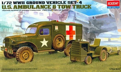13403  техника и вооружение  US Ambulance & TOW Truck (1:72) 603550134036