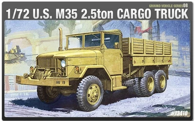 13410  техника и вооружение  U.S. M35 2.5ton Cargo Truck  (1:72) 603550134104