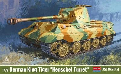 13423  техника и вооружение  German King Tiger “Henschel Turret”  (1:72) 8809845381136
