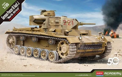 13531  техника и вооружение  Panzer III Ausf. J "North Afrika"  (1:35) 8809258922681