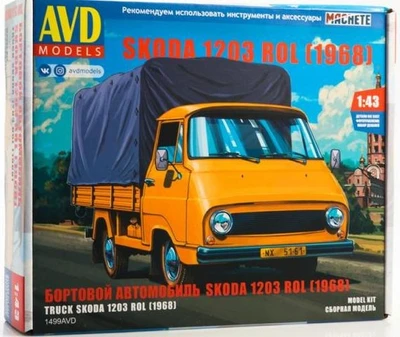 1499AVD  автомобили и мотоциклы  Skoda 1203 ROL (1968)   (1:43) 4610045014991