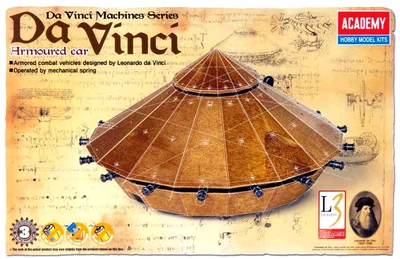 18136  техника и вооружение  Танк  Леонардо да Винчи 8809258928539