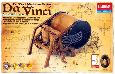 18138  техника и вооружение  DAVINCI MECHANICAL DRUM 8809258928560