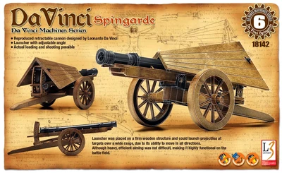 18142  техника и вооружение  Пушка Леонардо да Винчи 8809258928614