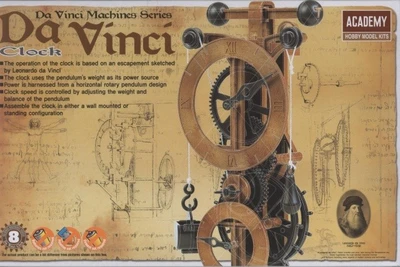 18150  техника и вооружение  Da Vinci Clock 8809258928874