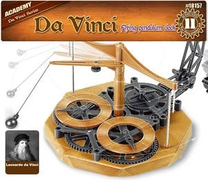 18157  техника и вооружение  DAVINCI FLYING PENDULUM CLOCK 8809258925095