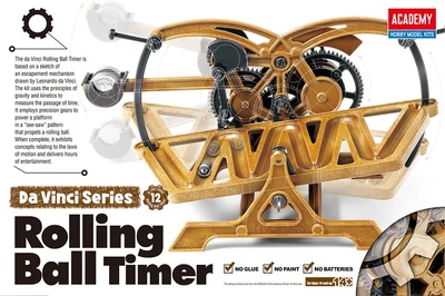 18174  техника и вооружение  DAVINCI ROLLING BALL TIMER 8809258925644