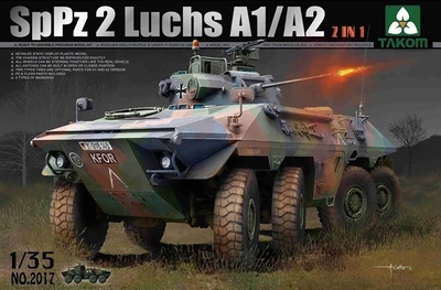 2017  техника и вооружение  SpPz 2 Luchs A1/A2  (1:35) 4897051420248