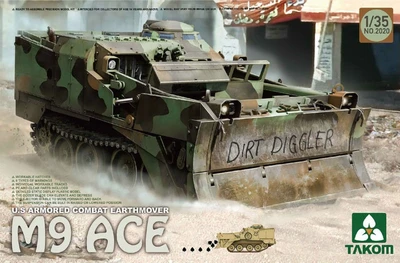 2020  техника и вооружение  Бульдозер  M9 ACE  (1:35) 4897051420415