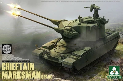 2039  техника и вооружение  ЗСУ  Chieftain Marksman SPAAG  (1:35) 4897051420491
