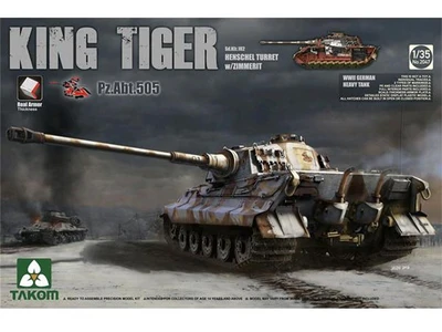 2047  техника и вооружение  King Tiger Pz.Abt.505 Sd.Kfz.182 Henschel Turret  (1:35) 4897051421245