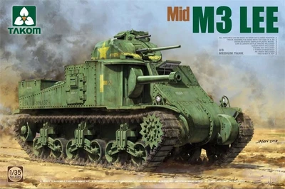 2089  техника и вооружение  M3 Lee (Mid)  (1:35) 4897051421160