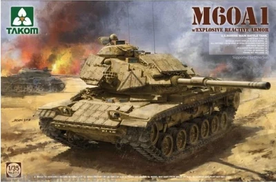 2113  техника и вооружение  M60A1 w/ERA  (1:35) 4897051421283