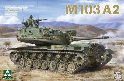 2140  техника и вооружение  M103 A2  (1:35) 4897051422587